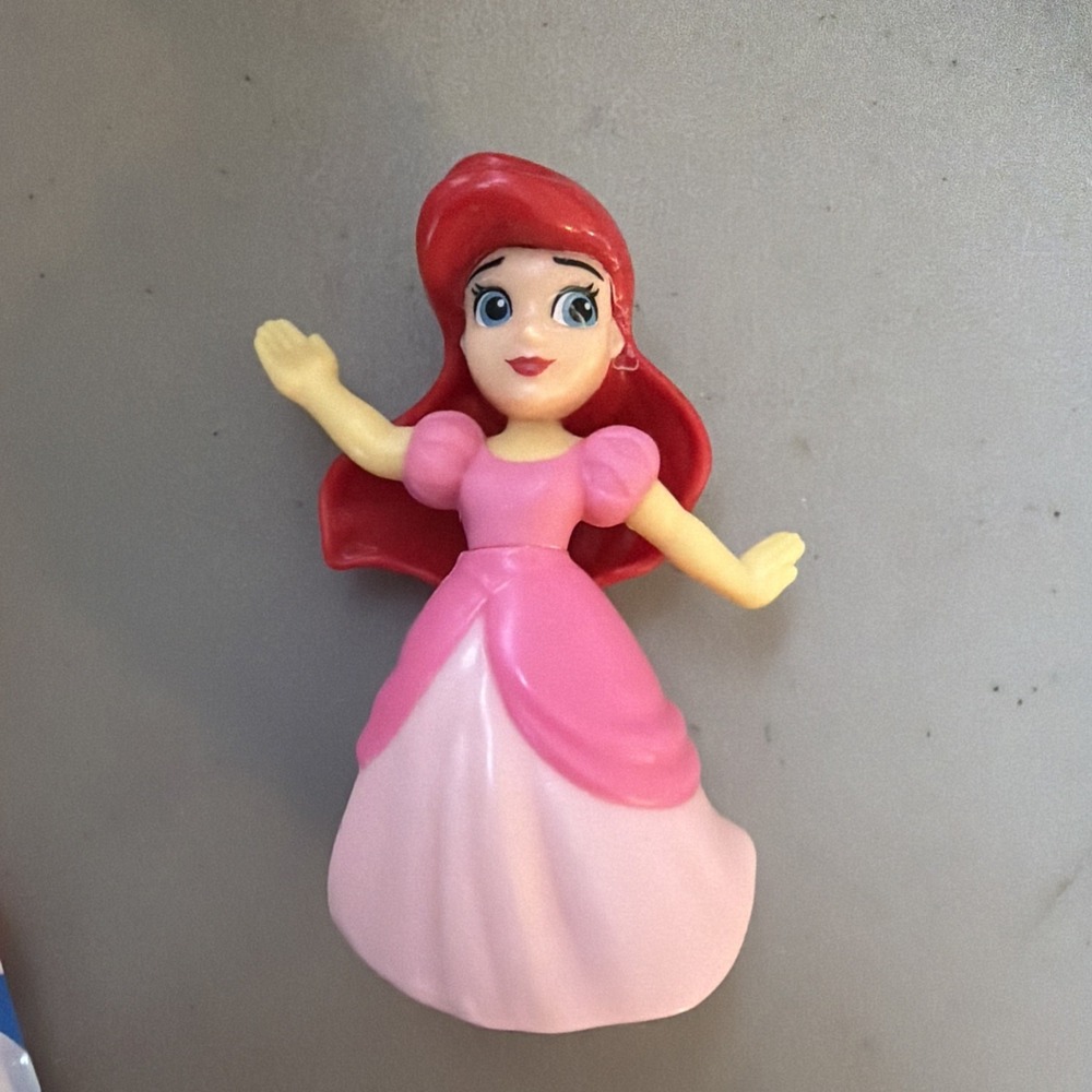 ARIEL DISNEY THE‎ LITTLE MERMAID 3" ACTION FIGURE PLASTIC MCDONALDS TOY 2020